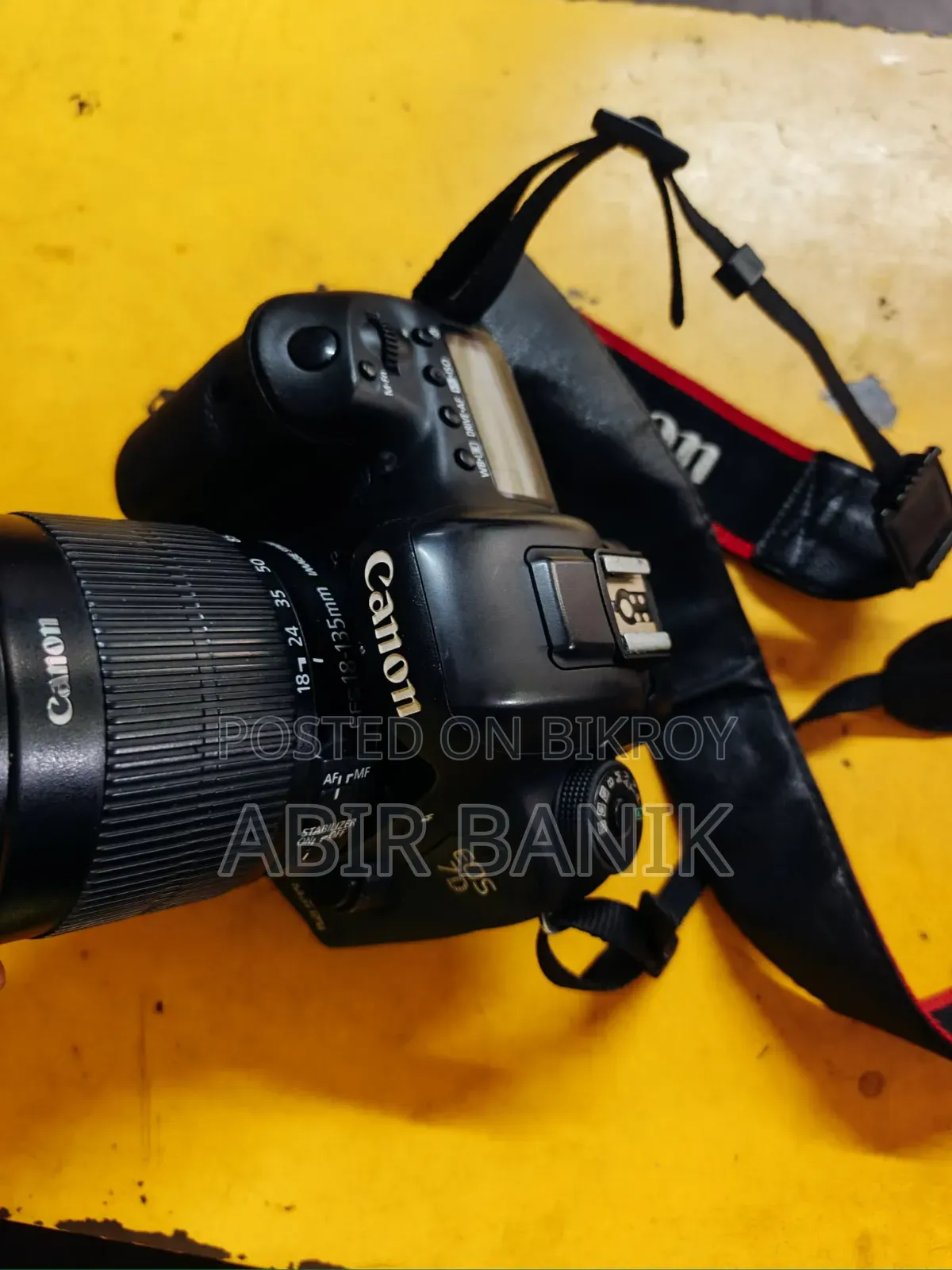 Canon Eos 7d Canon 18-135 Mm Lens With 2 Batteries 1 Charger
