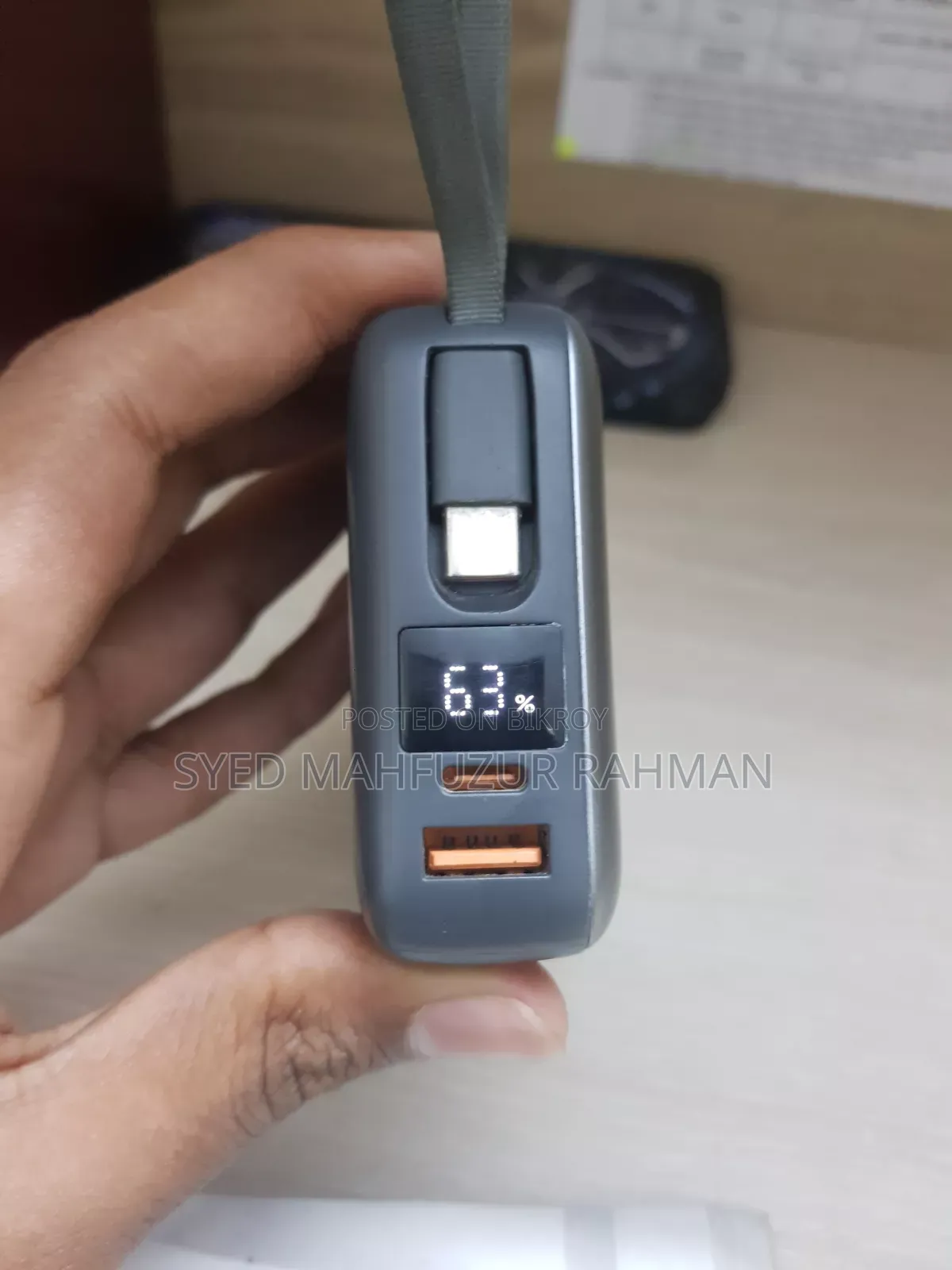 Qcy Pb20a Power Bank 20000 Mah