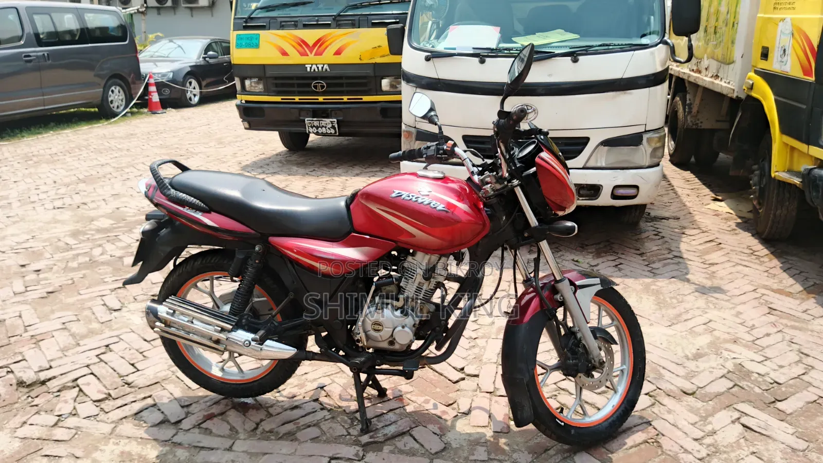 Bajaj Discover 125 2017 Red