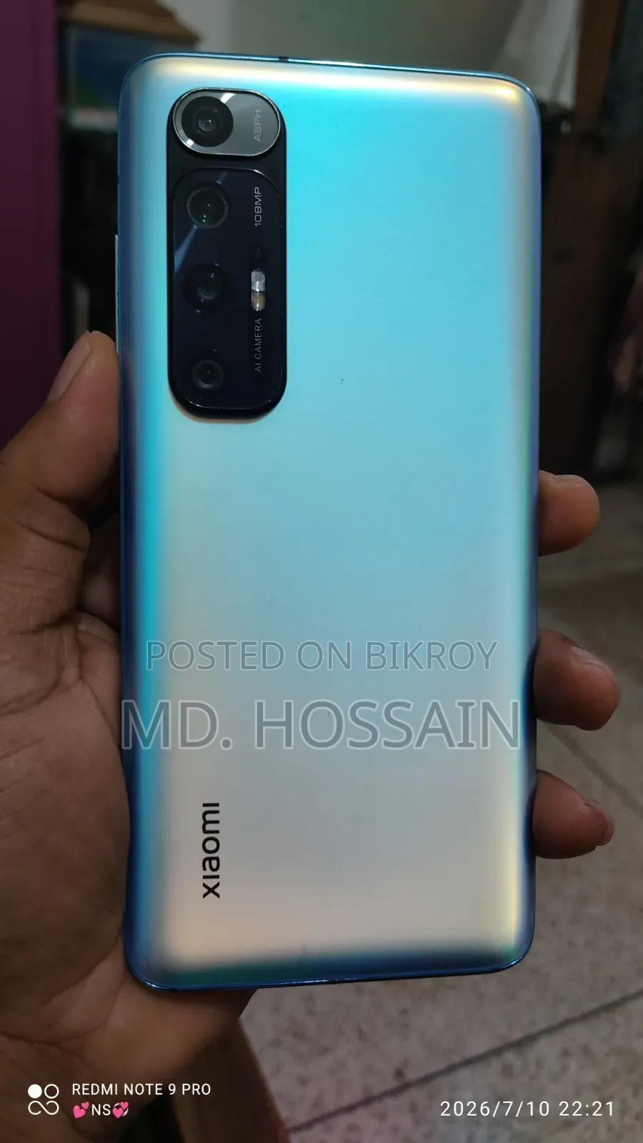 Xiaomi Mi 10 256 GB Blue