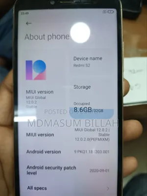 Xiaomi Redmi Y2 (S2) 32 GB Gold