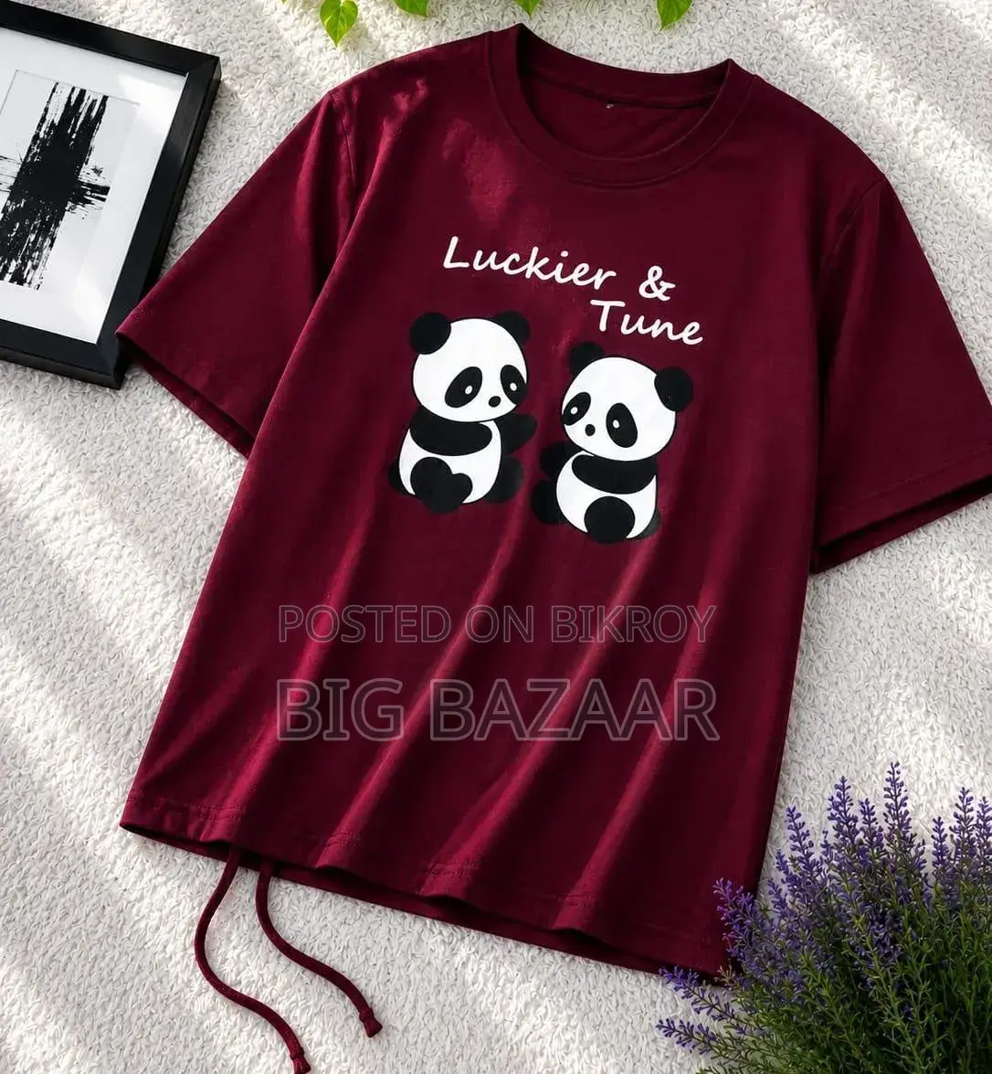 Stylish Ladies Drop Shoulder T-Shirt