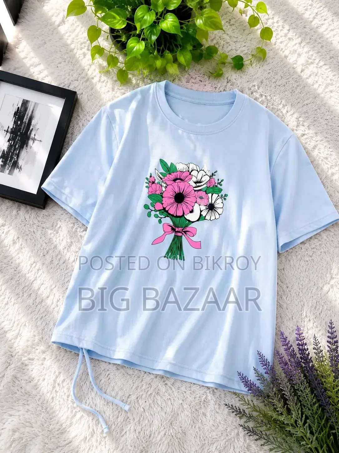 Stylish Ladies Drop Shoulder T-Shirt