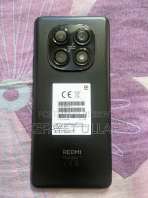 নতুন শাওমি রেডমি নোট ১৫ ২৫৬ জিবি ব্ল্যাক