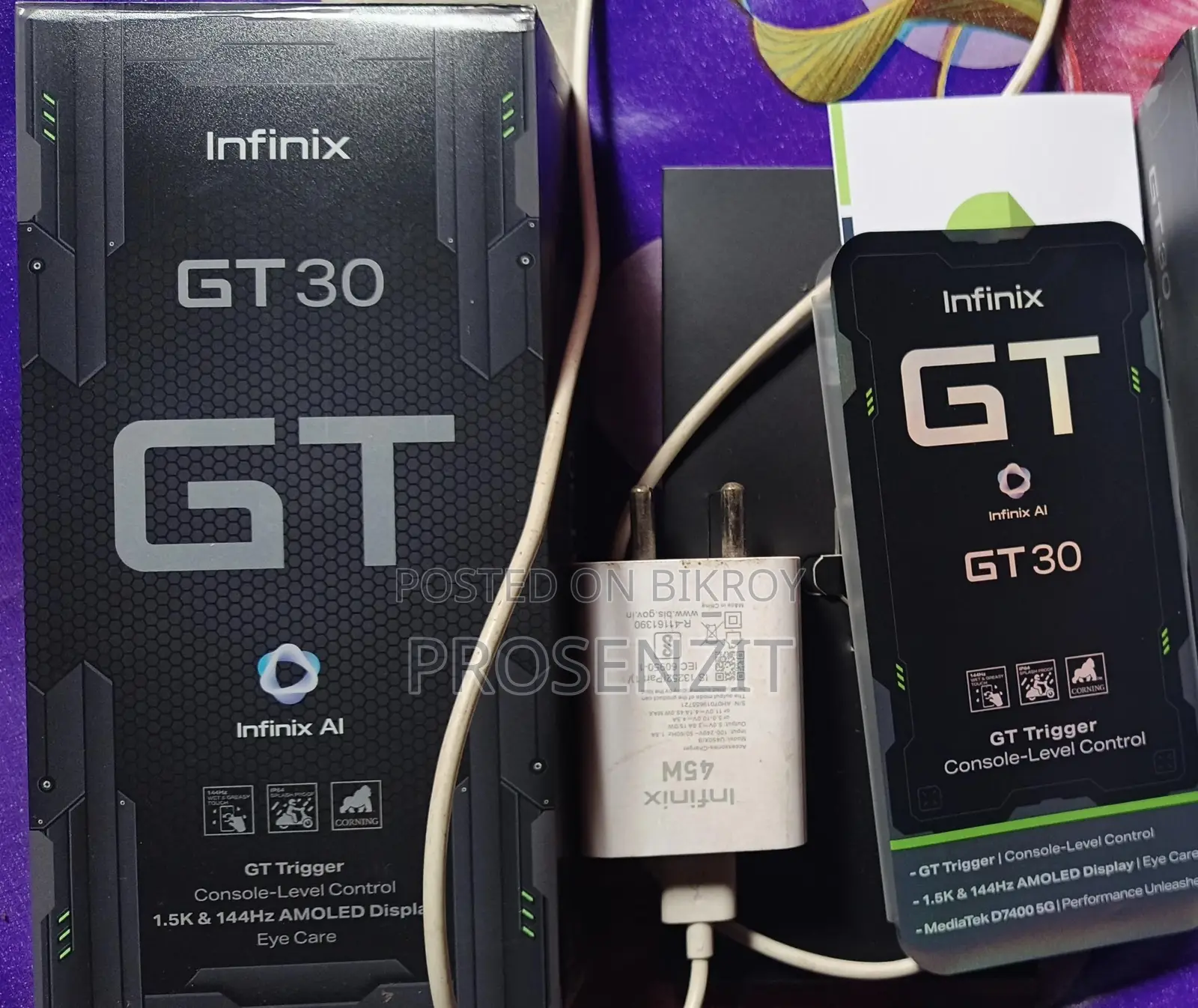 Infinix GT 30 5G 256 GB Blue