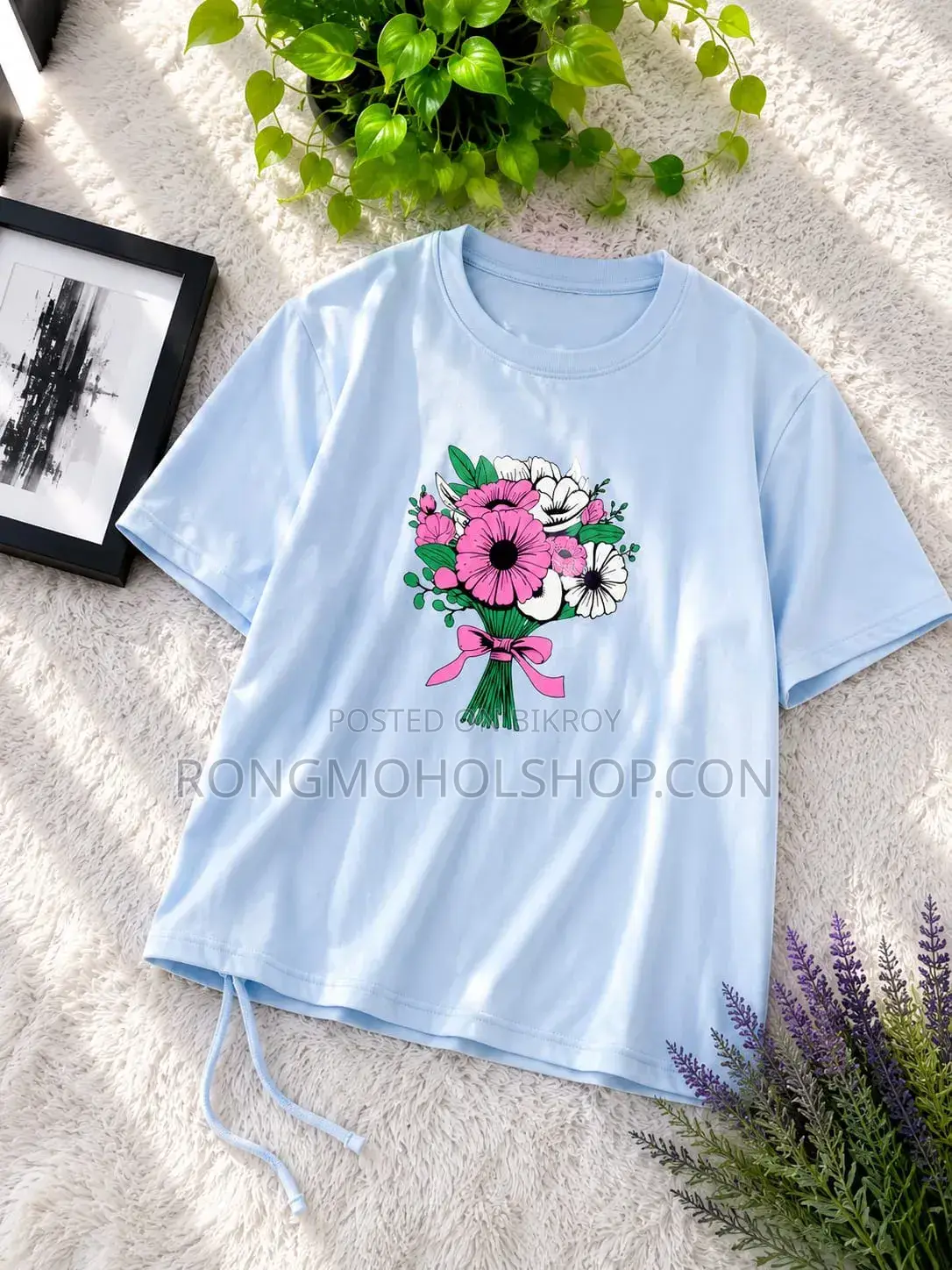 Stylish Ladies Drop Shoulder T-Shirt