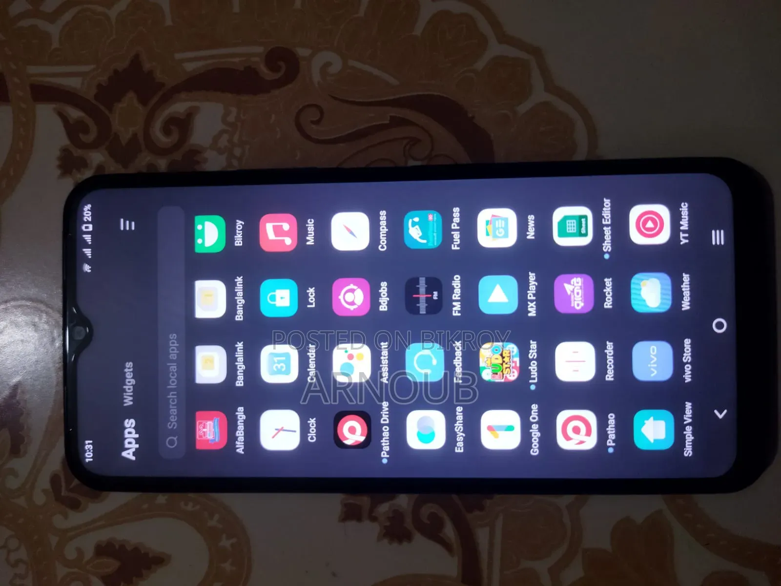 Vivo Y21 64 GB Blue