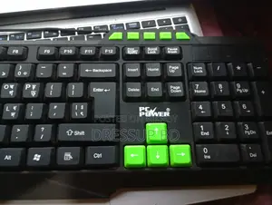 Pc Power Pgc303y103 Wired Black Keyboard