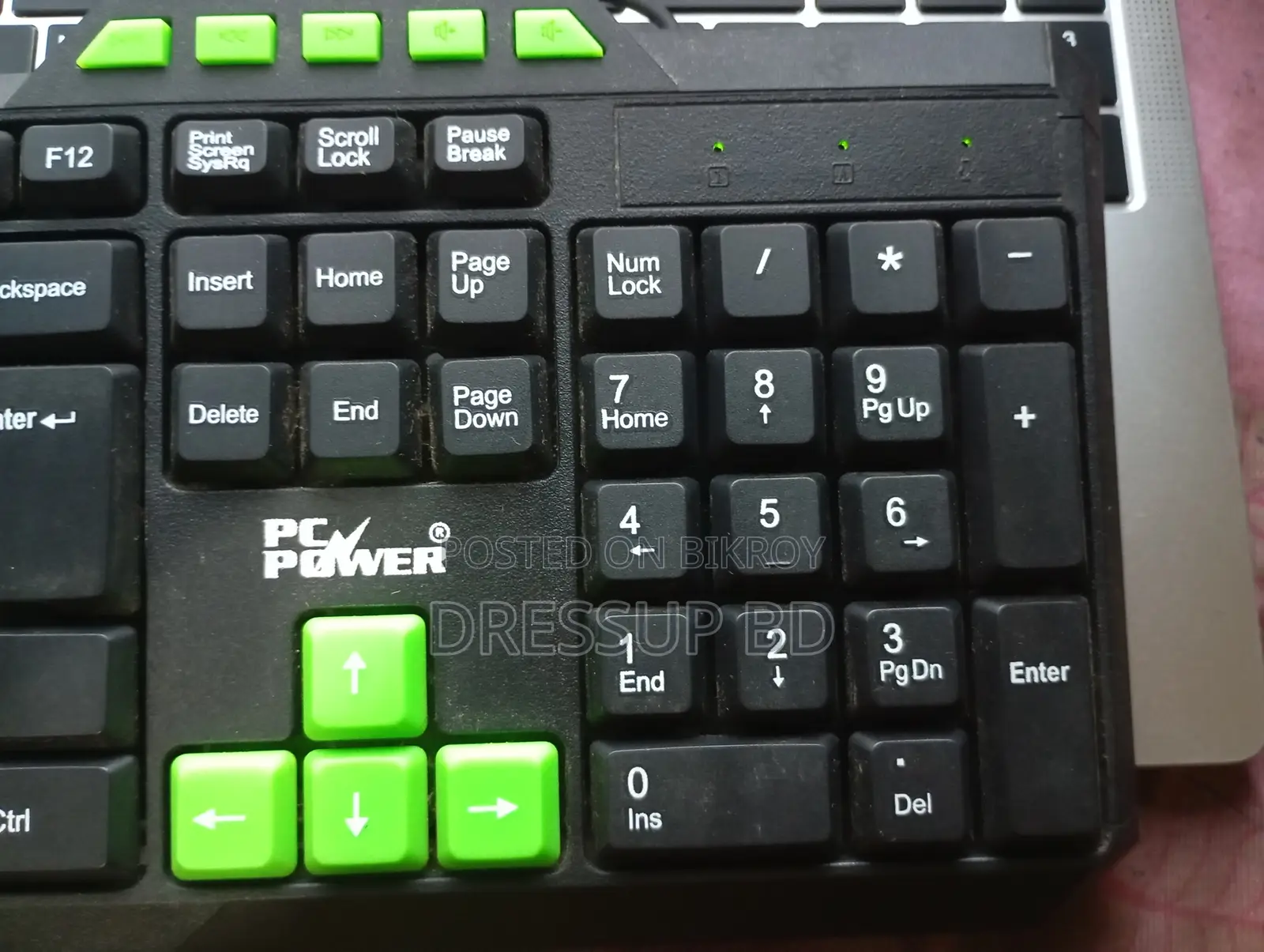 Pc Power Pgc303y103 Wired Black Keyboard