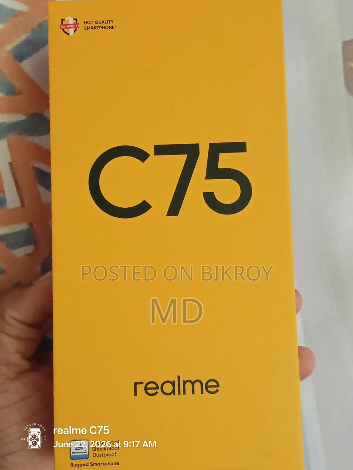 Realme C75 128 GB Gray