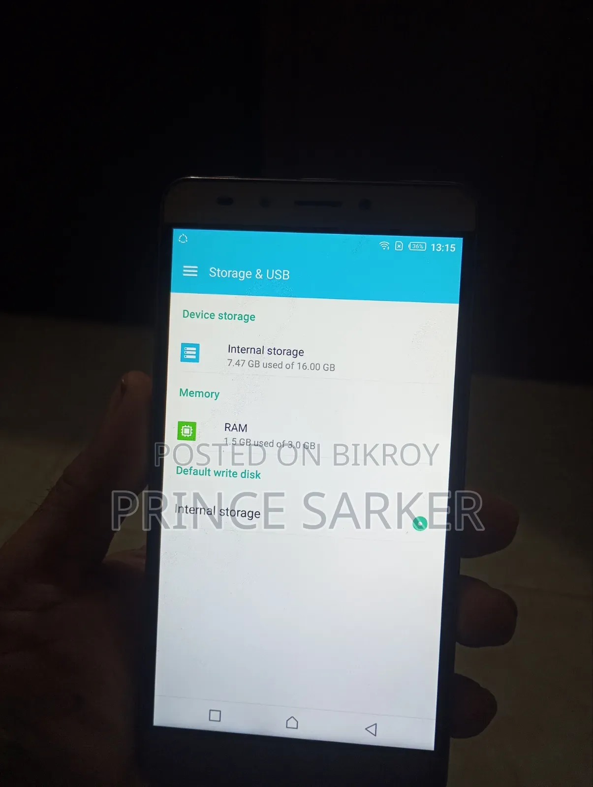 Infinix Note 3 Pro 16 GB Gold