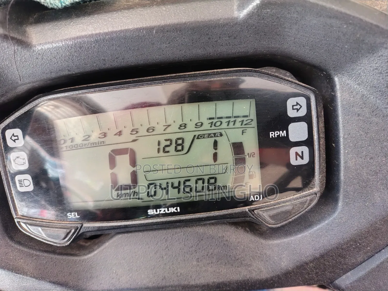 Suzuki Gixxer SF FI 2020 Blue