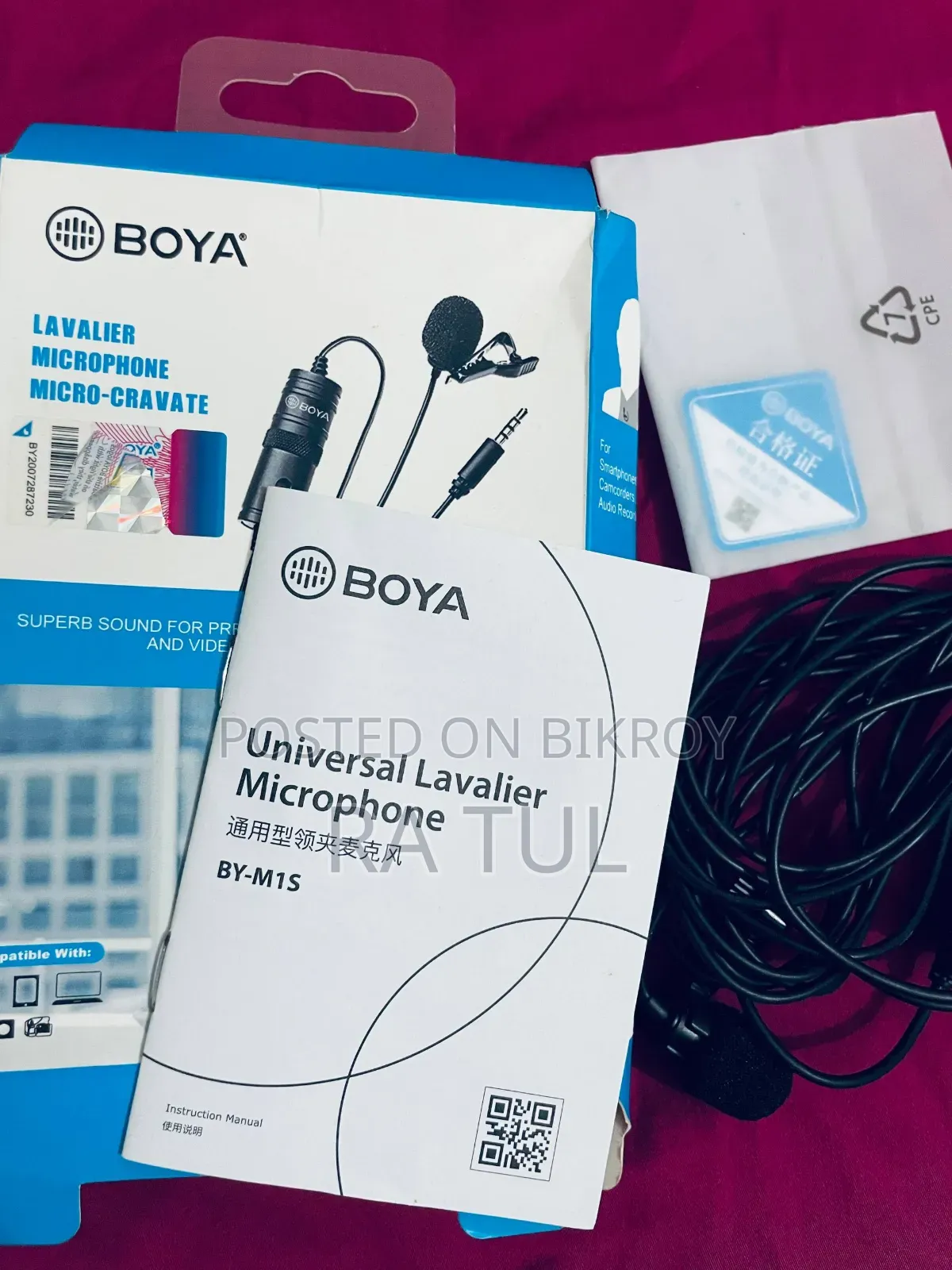 Boya by-M1s Microphone