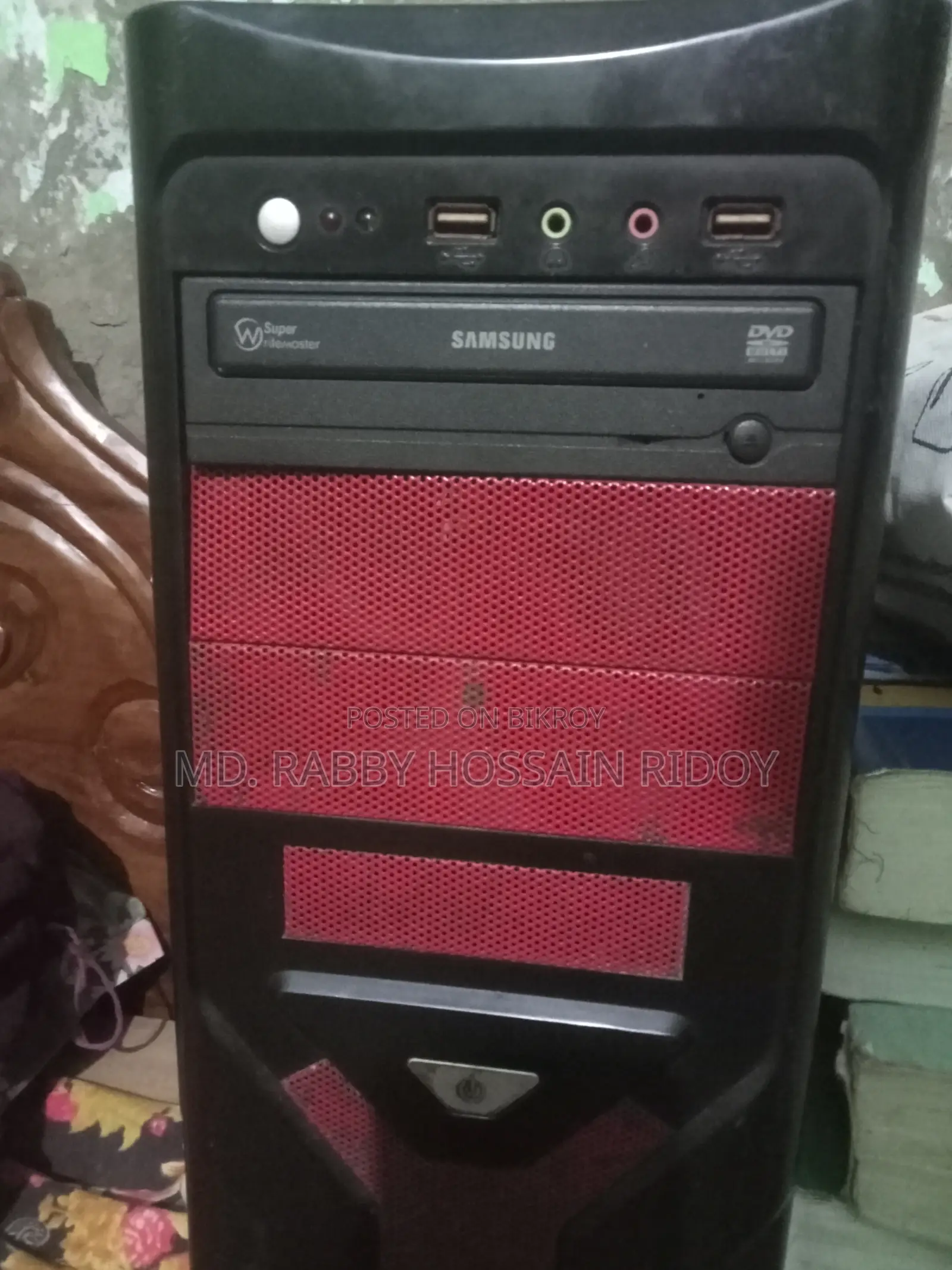 Desktop Computer Samsung 8GB Intel Core i3 SSD 256GB
