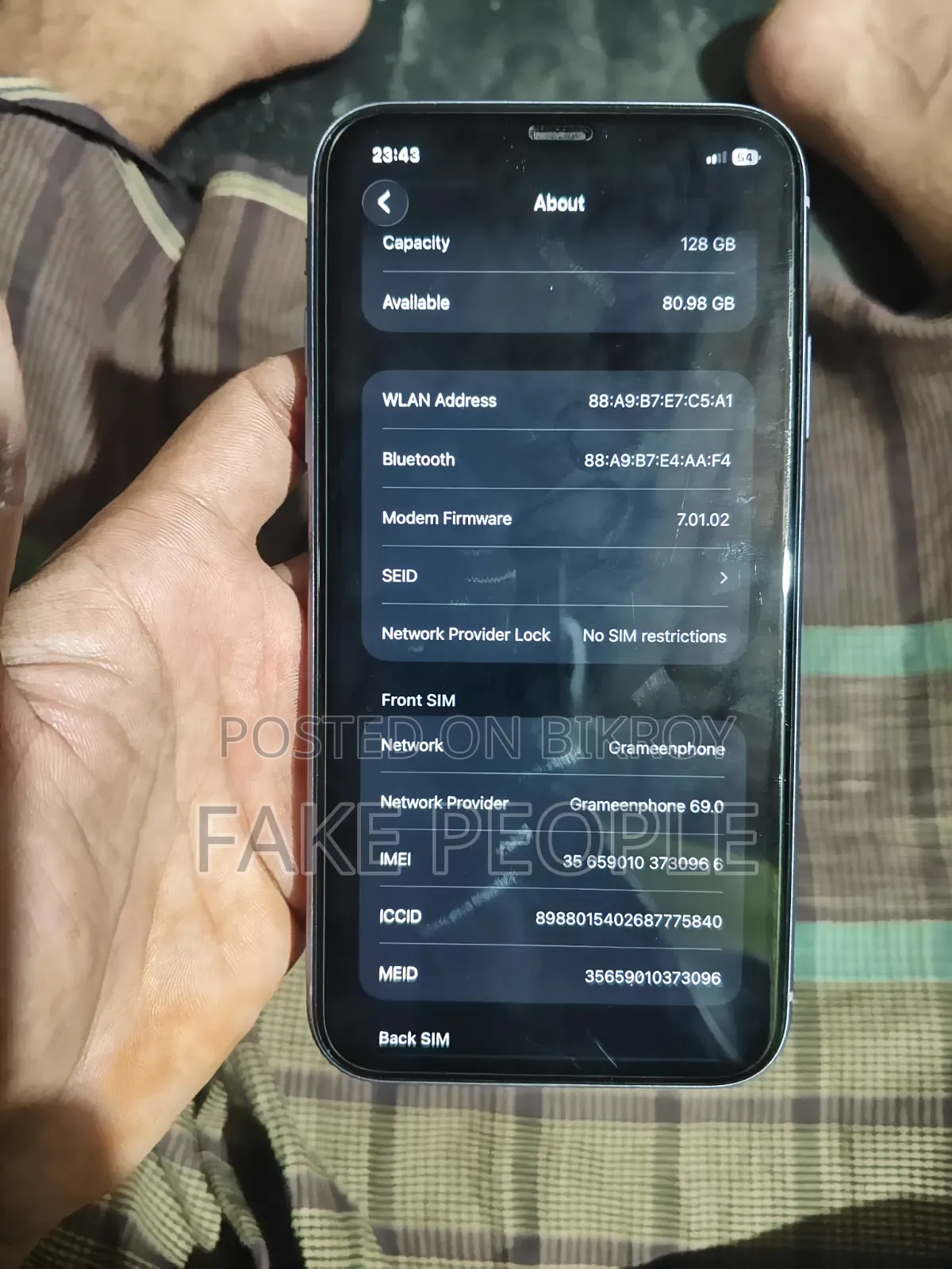 Apple iPhone 11 128 GB Pink