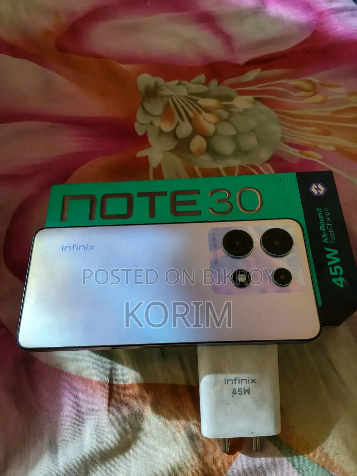Infinix Note 30 256 GB Rose Gold