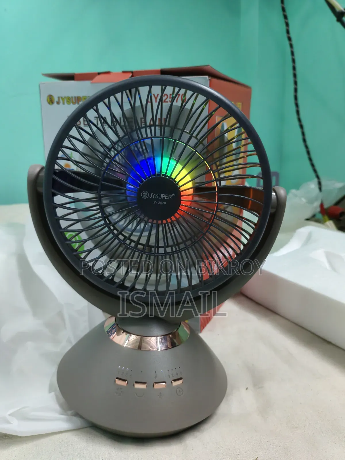 Jysuper Jy-2570 Usb Table Fan