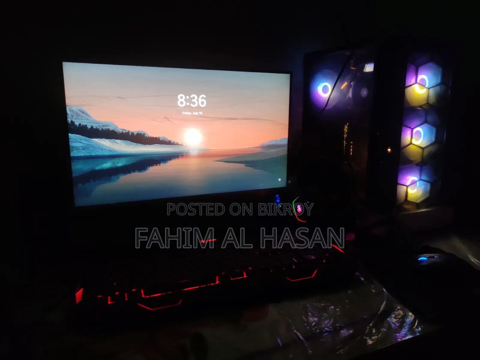Desktop Computer MSI Aegis 3 16GB AMD Ryzen 5 HDD+SSD 1T