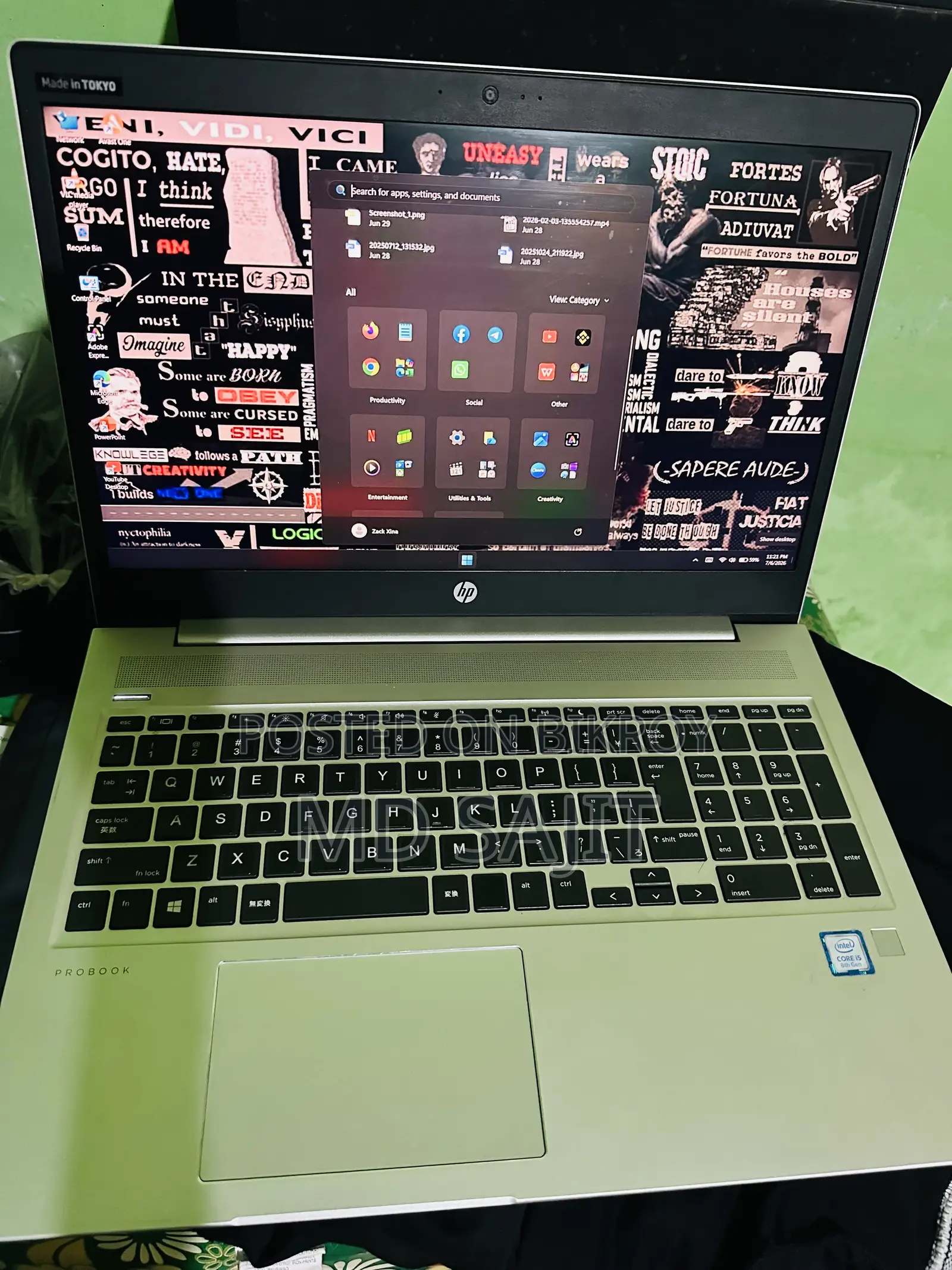 Laptop HP ProBook 450 16GB Intel Core I5 SSD 256GB