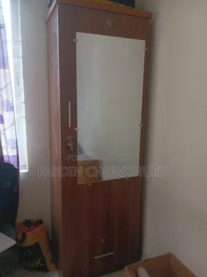 1 Single Bed and 1 Single Door Almari