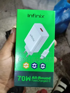 Infinix 70w Official Original Charger