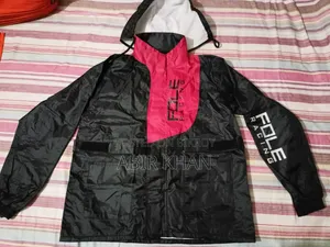 Fole Racing Raincoat (Like New And Size-XL)