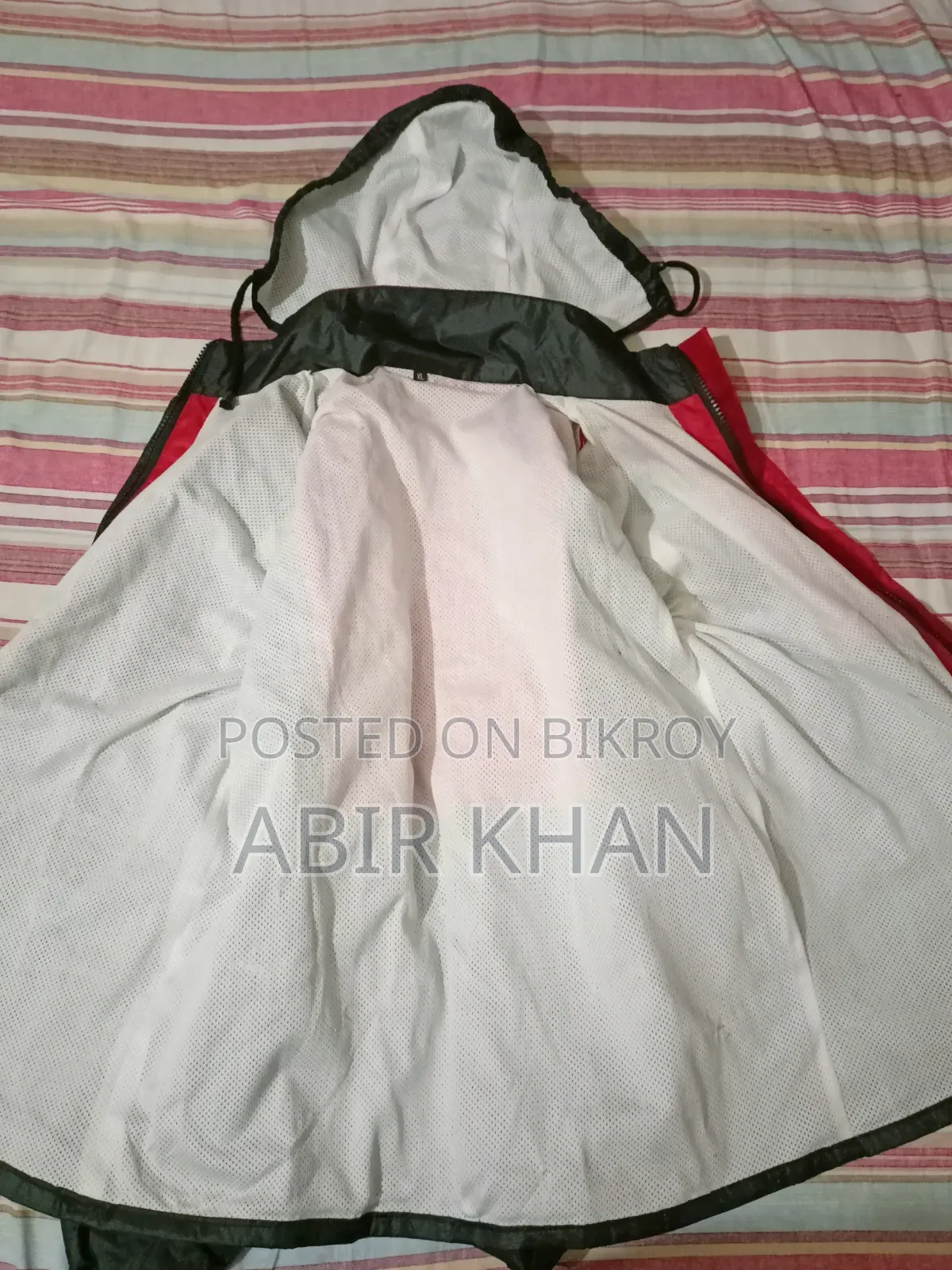Fole Racing Raincoat (Like New And Size-XL)
