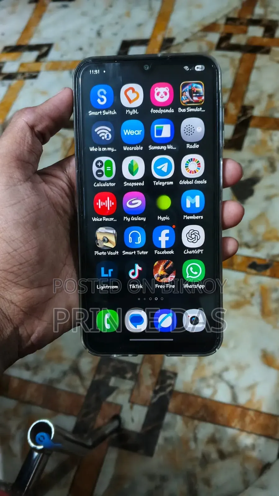 New Samsung Galaxy A15 5G 256 GB Blue
