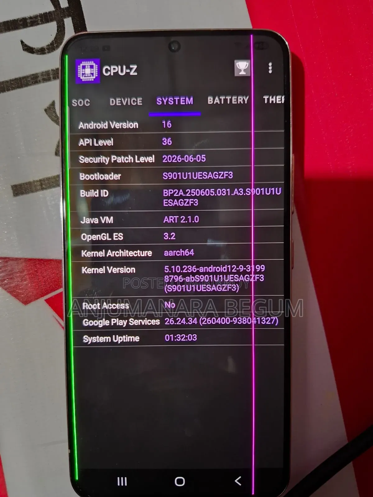 Samsung Galaxy S22 5G 128 GB Gold