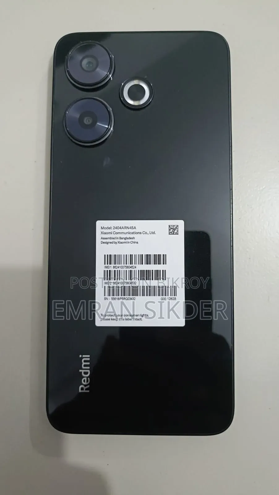 Xiaomi Redmi 13 128 GB Black