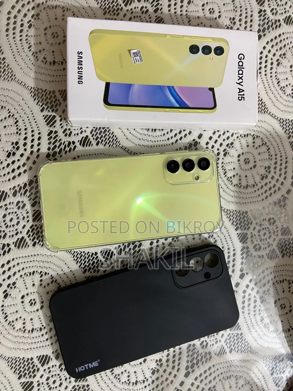 Samsung Galaxy A15 128 GB Yellow