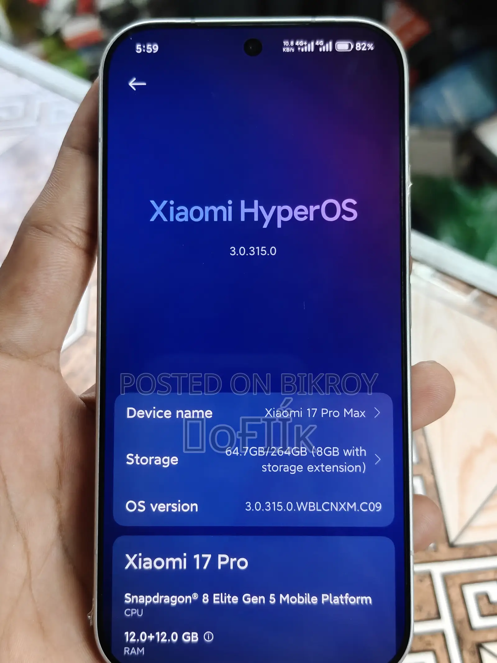 New Xiaomi 17 Pro 256 GB White