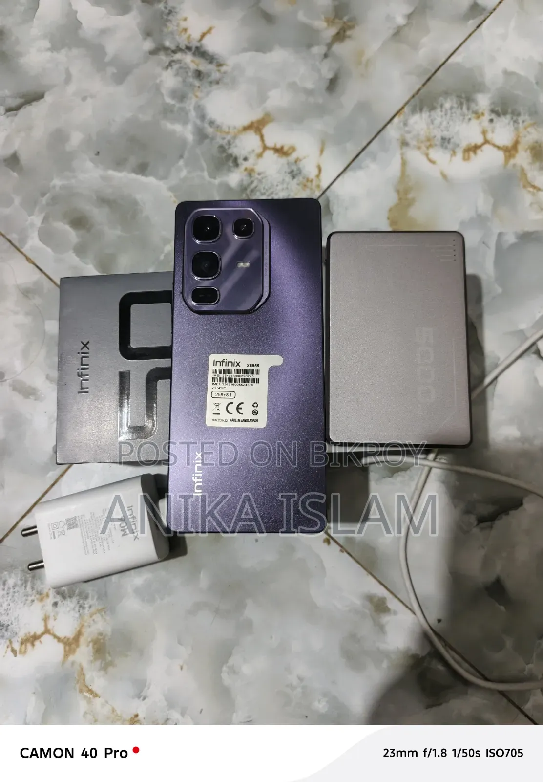 Infinix Note 50 Pro 256 GB Purple