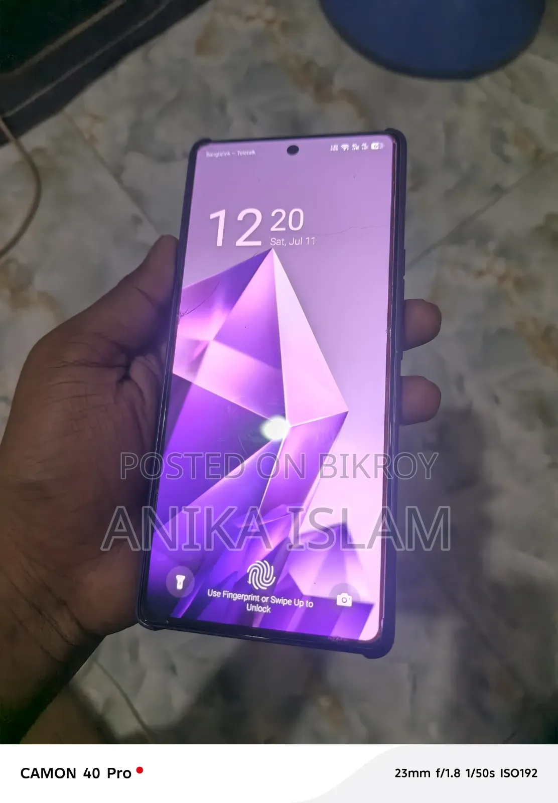 Infinix Note 50 Pro 256 GB Purple