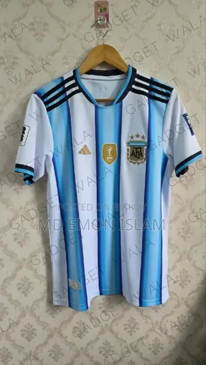 Argentina 3 Star Player Jersey 2026 Bangladesh