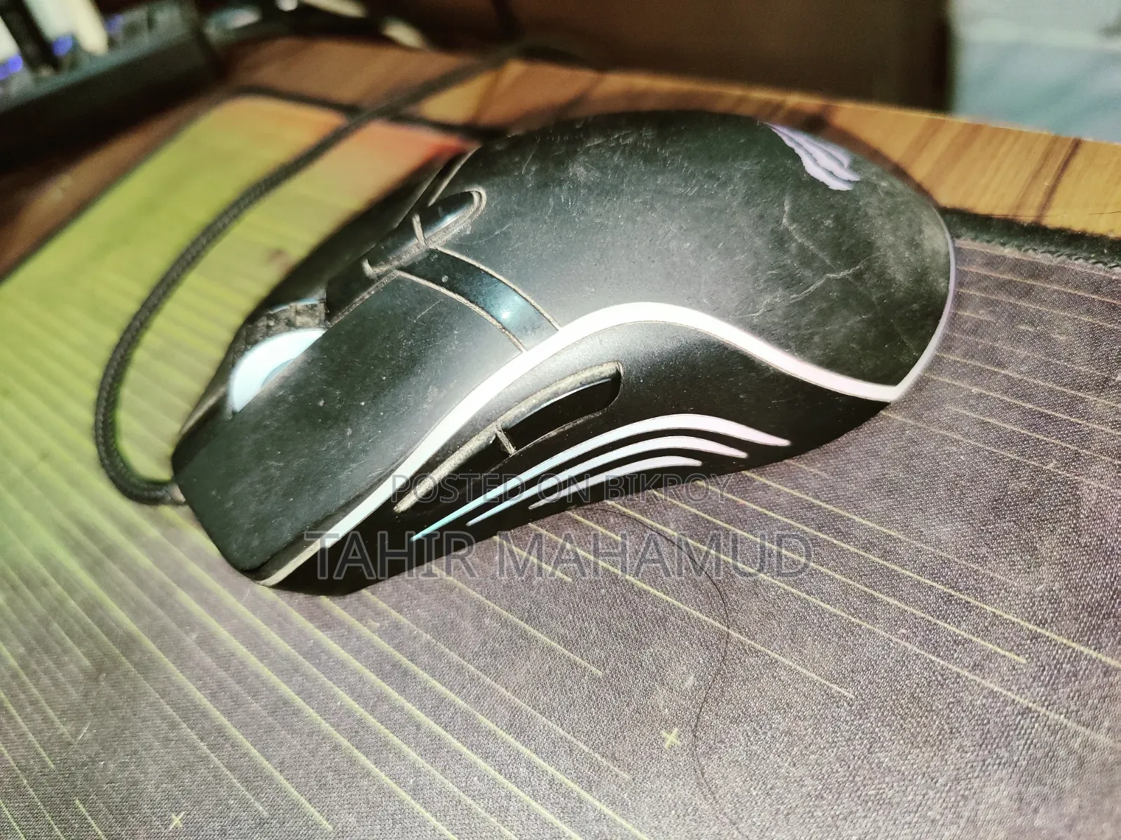 হ্যাভিট আরজিবি ব্যাকলাইট গেমিং মাউস