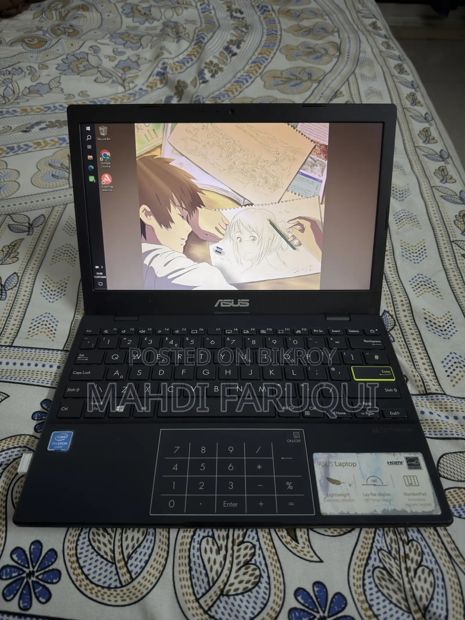 ল্যাপটপ Asus Vivobook E410M 4GB Intel Celeron eMMC 60GB