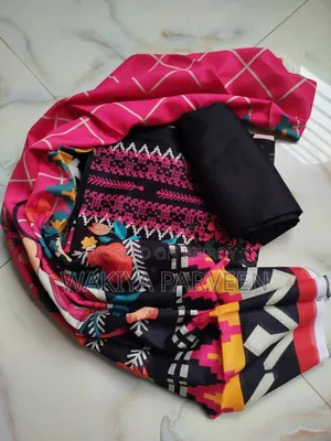 পাকিস্তানি ইন্সপাইয়ার কারিজমা ব্র্যান্ড আনস্টিচ থ্রি পিস