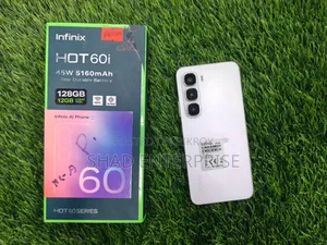 Infinix Hot 60i 128 GB Silver