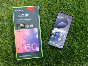 Infinix Hot 60i 128 GB Silver