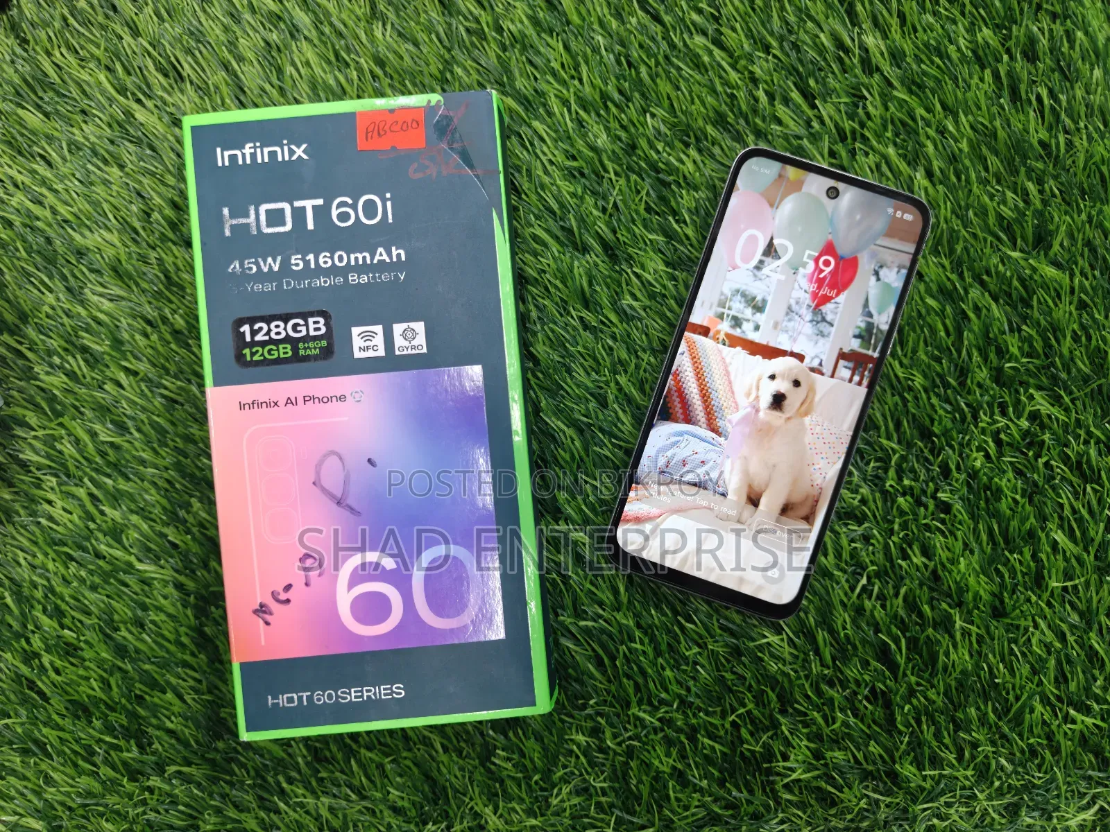Infinix Hot 60i 128 GB Silver