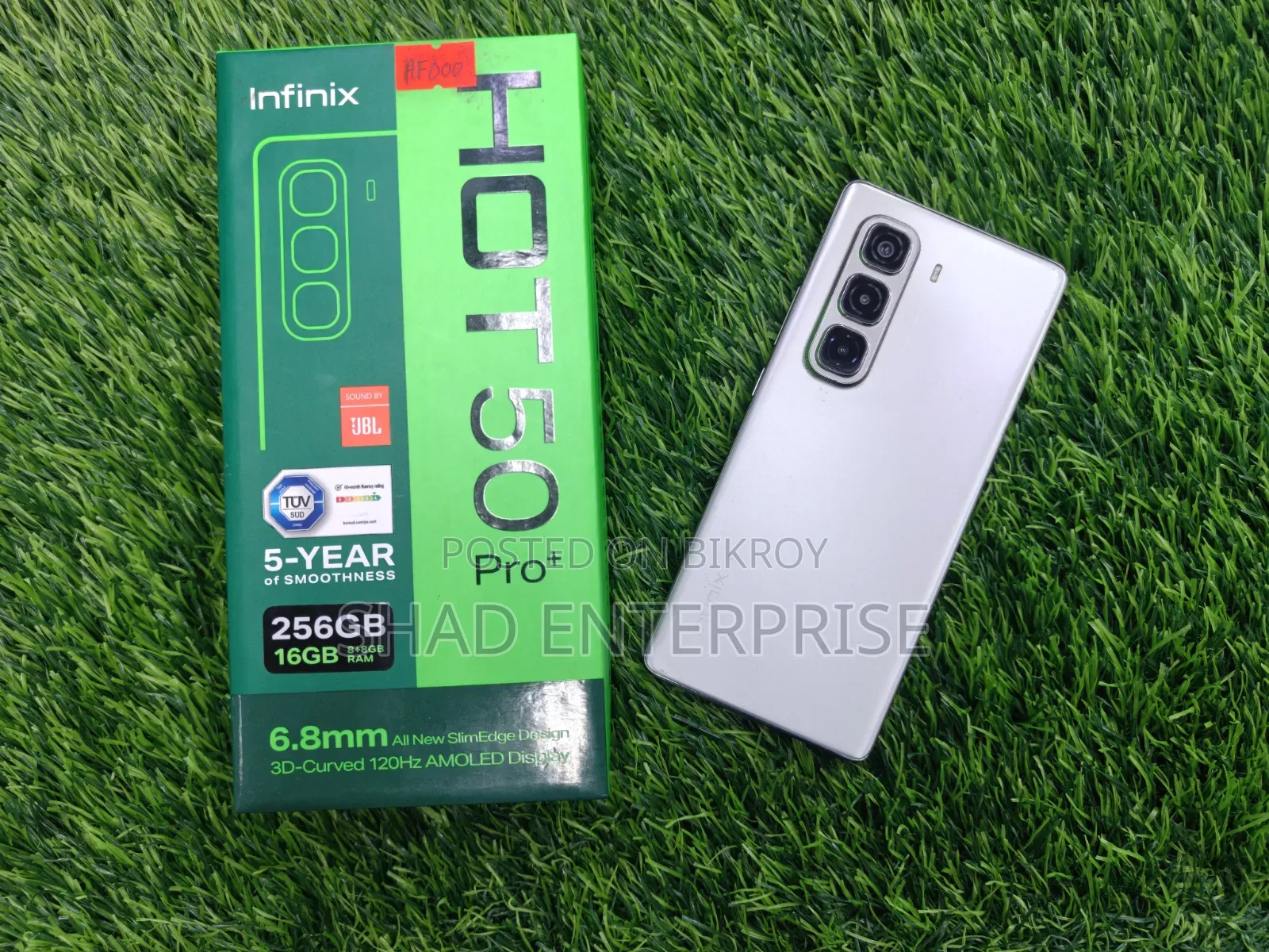 Infinix Hot 50 Pro+ 4G 256 GB Silver