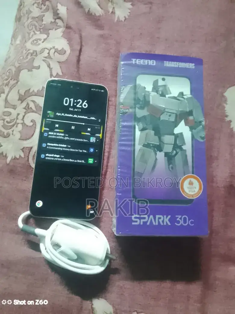 Tecno Spark 30C 128 GB White
