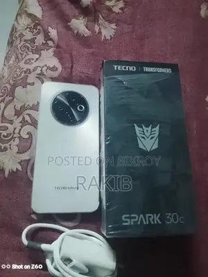 Tecno Spark 30C 128 GB White