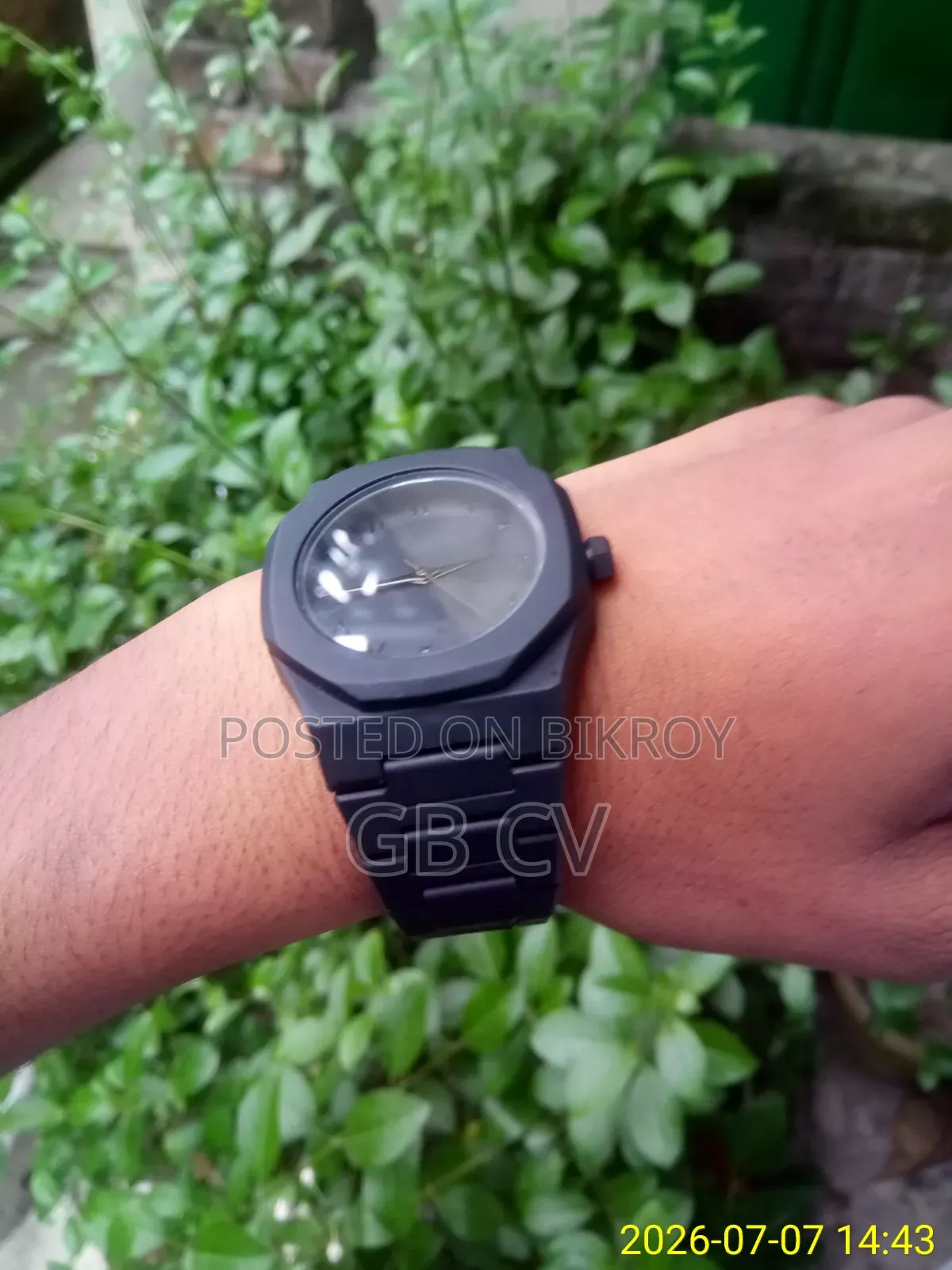 Arabic Dial Black Wach