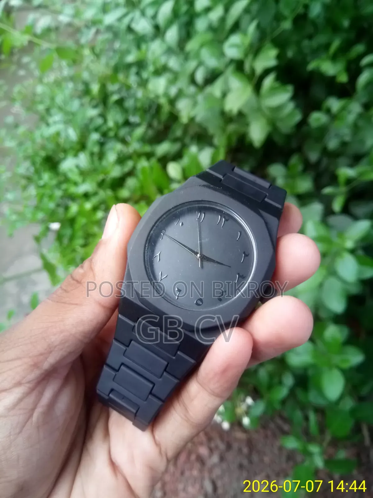 Arabic Dial Black Wach