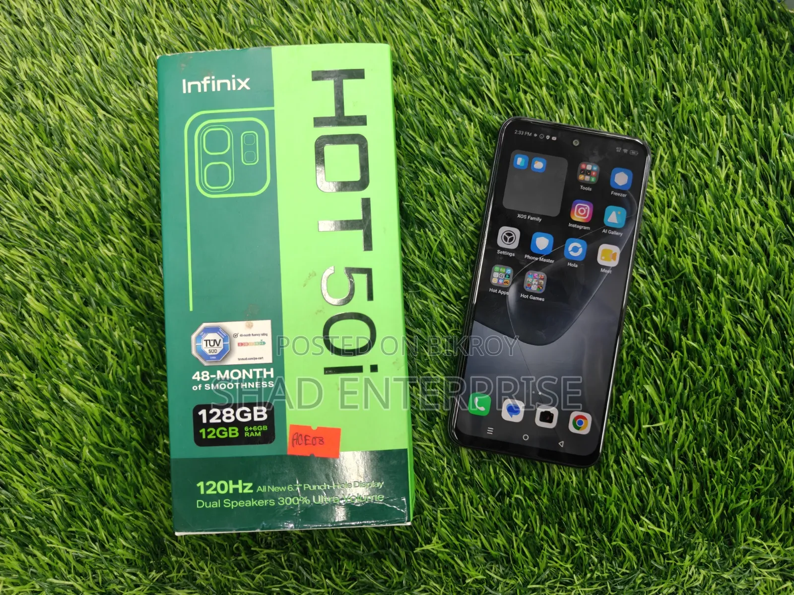 Infinix Hot 50i 128 GB Black