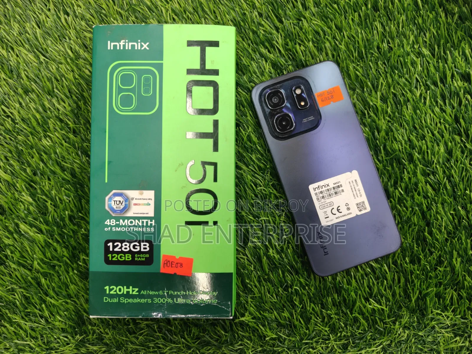 Infinix Hot 50i 128 GB Black