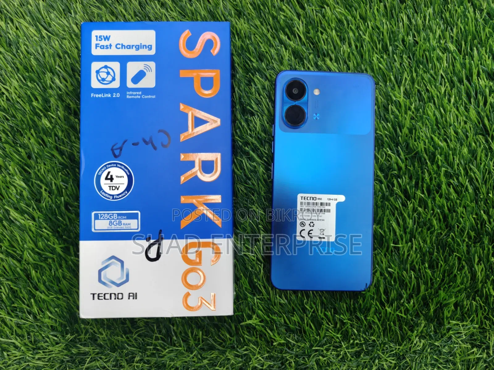 Tecno Spark Go 3 128 GB Blue