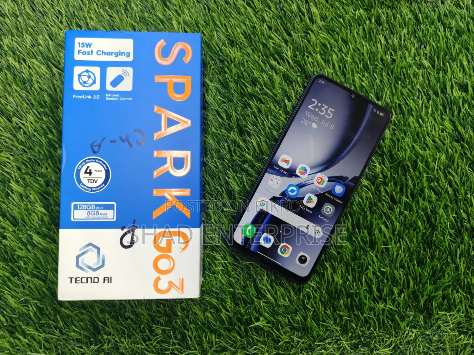 Tecno Spark Go 3 128 GB Blue